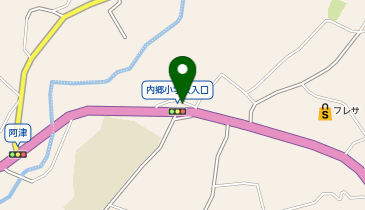 津久井警察署内郷駐在所の地図画像