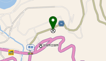 津久井警察署青根駐在所の地図画像