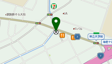 新潟東警察署大形交番の地図画像