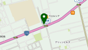 新潟東警察署秋葉交番の地図画像