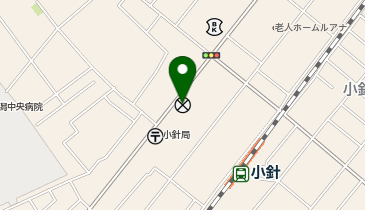 新潟西警察署西小針交番の地図画像