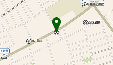 新潟西警察署寺尾交番の地図画像