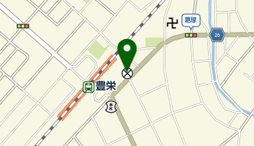 新潟北警察署豊栄駅前交番の地図画像