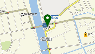 新潟北警察署松浜交番の地図画像