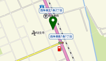 旭川東警察署西神楽駐在所の地図画像