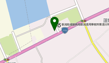 新潟北警察署東港交番の地図画像