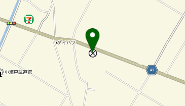 秋葉警察署小須戸交番の地図画像