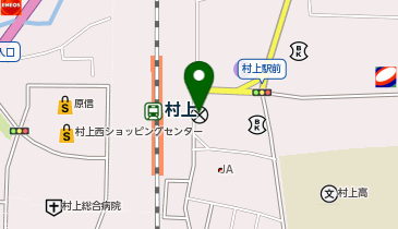 村上警察署村上駅前交番の地図画像