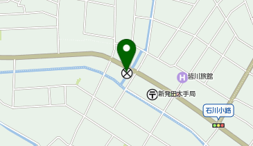 新発田警察署下町交番の地図画像