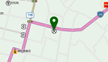 五泉警察署村松交番の地図画像