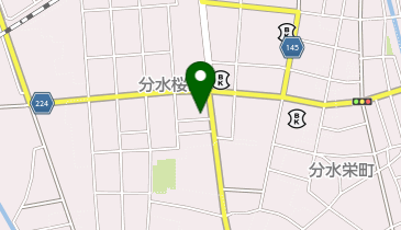 燕警察署分水交番の地図画像