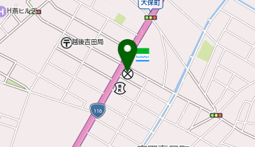 燕警察署吉田交番の地図画像