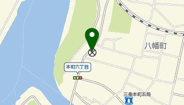 三条警察署五ノ町交番の地図画像