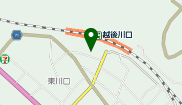 小千谷警察署川口交番の地図画像