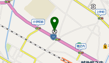 小出警察署堀之内交番の地図画像