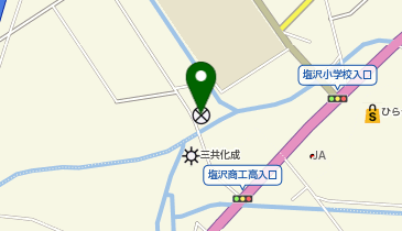 南魚沼警察署塩沢交番の地図画像