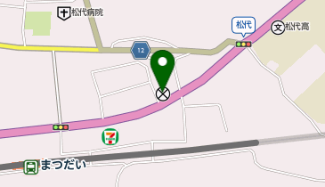 十日町警察署松代交番の地図画像