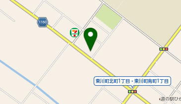 旭川東警察署東川駐在所の地図画像