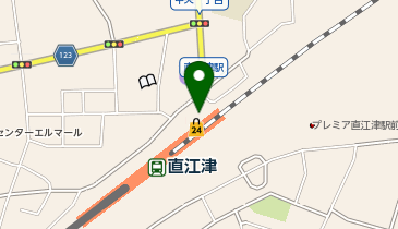 上越警察署直江津駅交番の地図画像