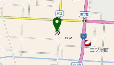 上越警察署三ツ屋交番の地図画像