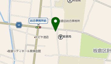 上越警察署板倉交番の地図画像