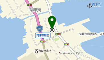 佐渡警察署両津交番の地図画像