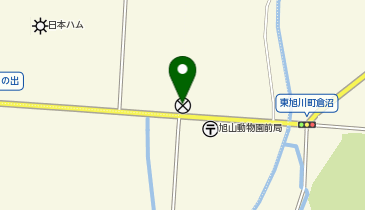 旭川東警察署旭山駐在所の地図画像