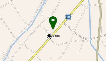 阿賀野警察署分田駐在所の地図画像