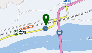 津川警察署鹿瀬駐在所の地図画像