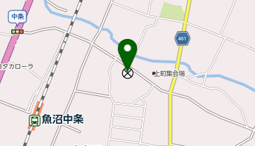 十日町警察署中条駐在所の地図画像