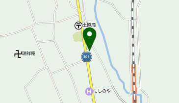 南魚沼警察署土樽駐在所の地図画像