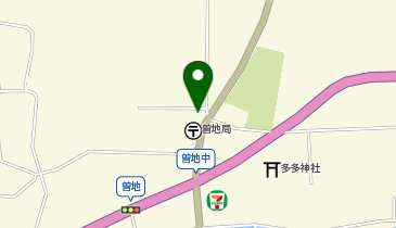 柏崎警察署曾地駐在所の地図画像