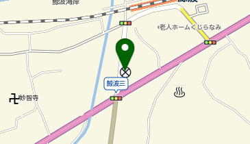 柏崎警察署鯨波駐在所の地図画像