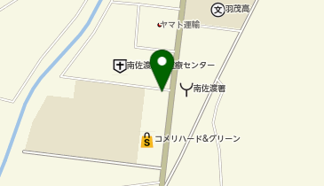 佐渡警察署羽茂駐在所の地図画像