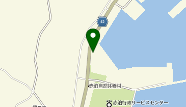 佐渡警察署赤泊駐在所の地図画像