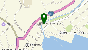 佐渡警察署小木駐在所の地図画像