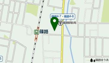 北警察署篠路交番の地図画像