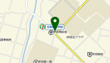 甲府警察署北新警察官駐在所の地図画像