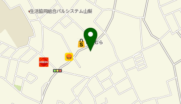 南甲府警察署大国警察官駐在所の地図画像