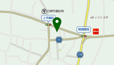 南アルプス警察署今諏訪警察官駐在所の地図画像