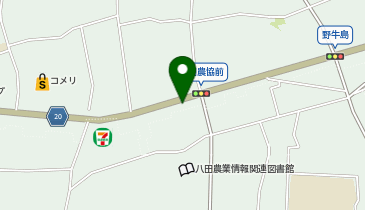 南アルプス警察署八田警察官駐在所の地図画像