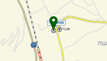 甲斐警察署穴山警察官駐在所の地図画像