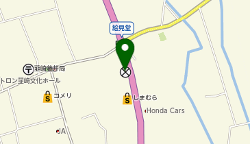 甲斐警察署藤井警察官駐在所の地図画像