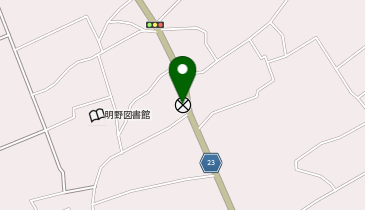 北杜警察署明野警察官駐在所の地図画像