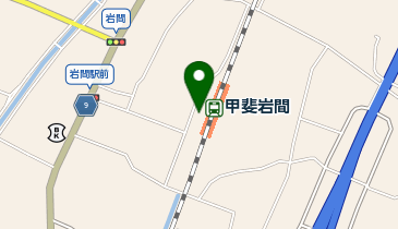 鰍沢警察署岩間警察官駐在所の地図画像