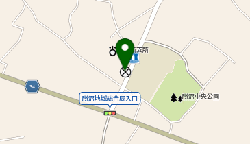 日下部警察署勝沼警察官駐在所の地図画像