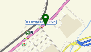 富士吉田警察署上暮地警察官駐在所の地図画像