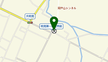 富士吉田警察署明見第一警察官駐在所の地図画像