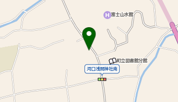 富士吉田警察署河口警察官駐在所の地図画像
