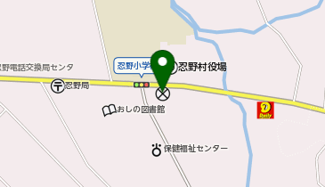 富士吉田警察署忍野警察官駐在所の地図画像